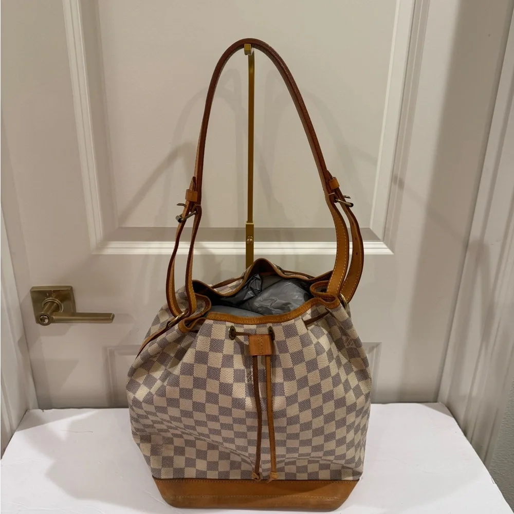 Louis Vuitton Azur Damier Noe GM ~ Vintage